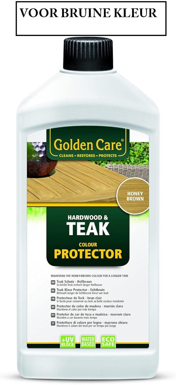 Golden Care Hardwood en Teak Protector 1 liter