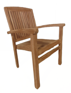 Sabah Teak Tuin Stapelstoel