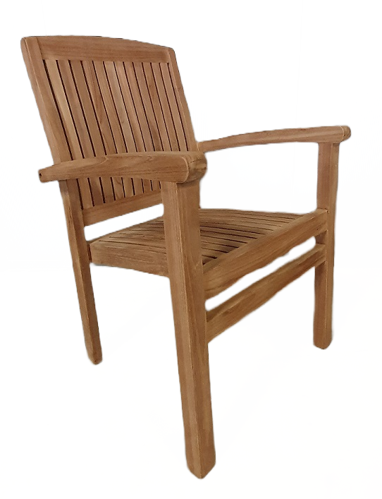 Sabah Teak Tuin Stapelstoel