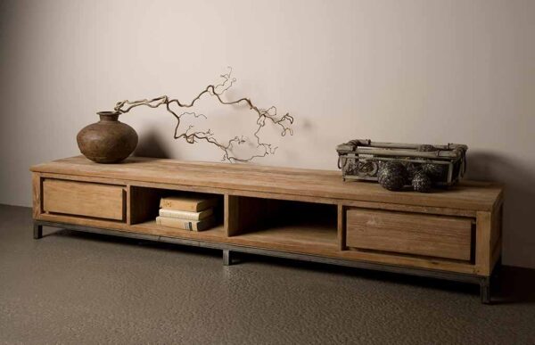 Venetië TV Meubel Teak 220 cm