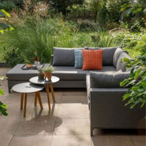 Exotan Sicilië loungeset links stone grey
