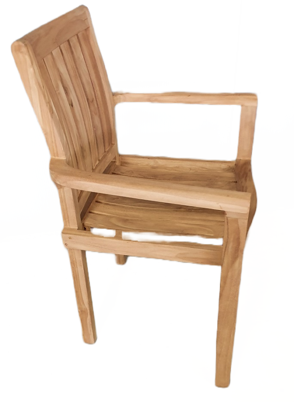 Toba Teak Tuin Stapelstoel