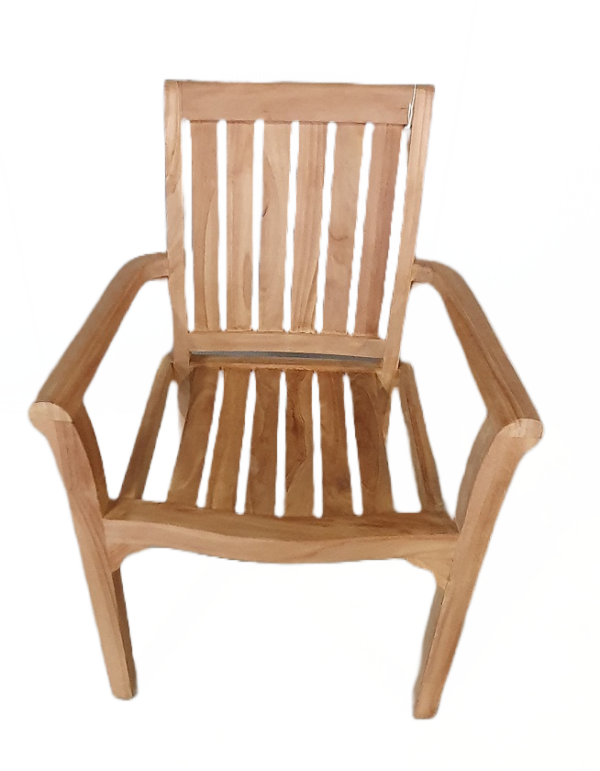 Toba Teak Tuin Stapelstoel