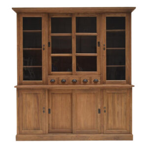 Teak winkelkast Borneo Dengkleh 225 cm