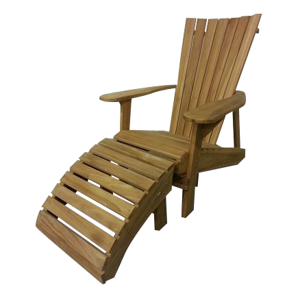 Adirondack Bear Chair Teak