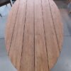 Ovale Teak Tuintafel Robuust 240 * 120 cm