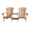 Bearchair Tuinbank Teak met Tafeltje los te koppelen