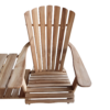 Bearchair Tuinbank Teak met Tafeltje los te koppelen