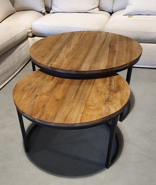 Liverpool Teak Salontafelset van 2