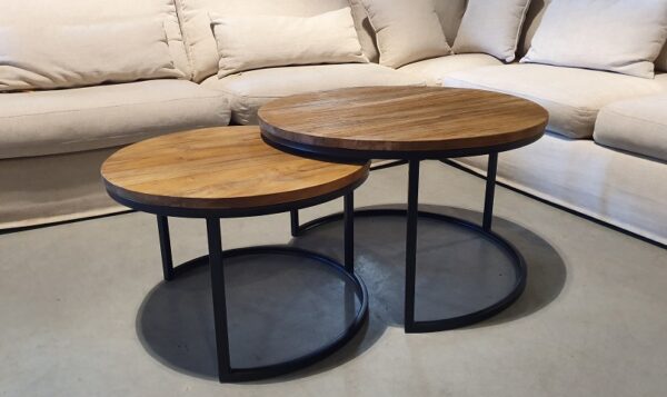 Liverpool Teak Salontafelset van 2