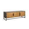 Felino Teak TV meubel 3 deurs 160cm
