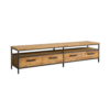 Livorno Teak tv meubel 4 lades 200cm