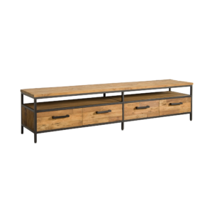 Livorno Teak tv meubel 4 lades 200cm