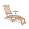Teak deckchair Oxford