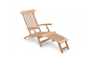Teak deckchair Oxford