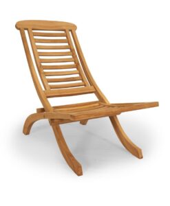 Teak Lazy Chair Inklapbaar