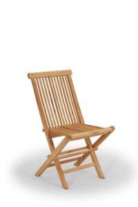Aru Teak Tuin klapstoel zonder Armleuning