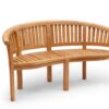 Bananenbank Teak 160cm