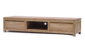 Corona TV-Meubel 180cm Teak twee lades - open vak