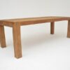 Bogor Tafel Teak 210cm Big Feet