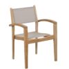Exotan Caldo Teak stapelstoel taupe