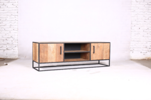 Metal teak tv meubel150 cm Banjar