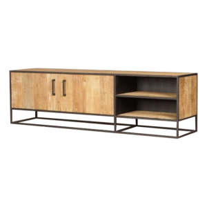 Banjar TV Meubel Metal Teak 170cm