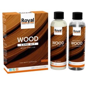 Teak onderhoud set Matt polish en cleaner