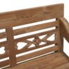 Teak Stationsbank 190cm