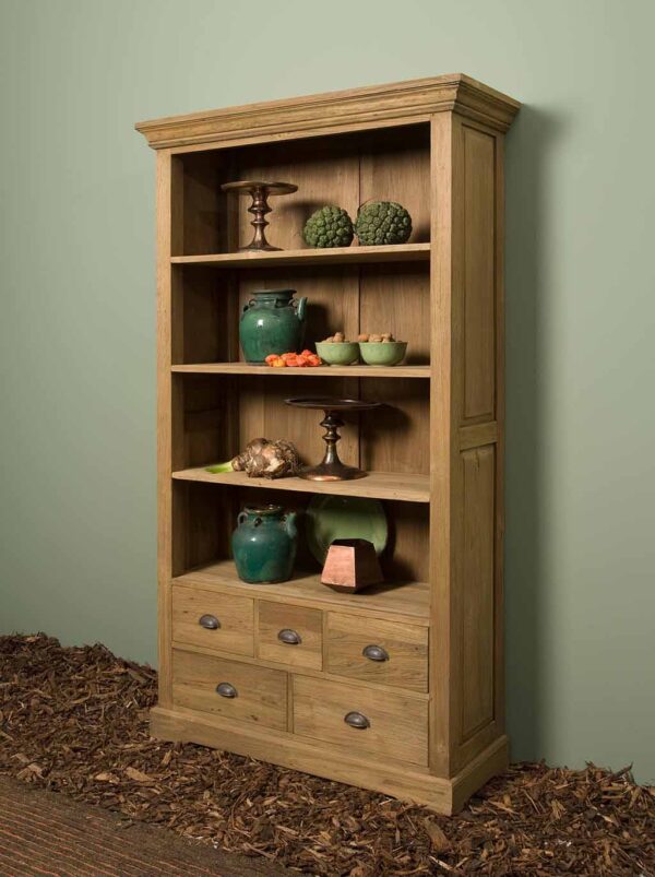 Teak Bologna Boekenkast 111cm