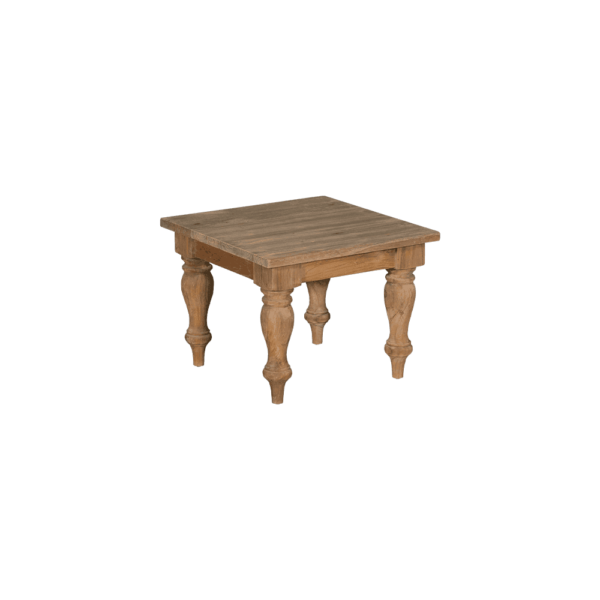 Teak Bologna Bijzettafel 60cm