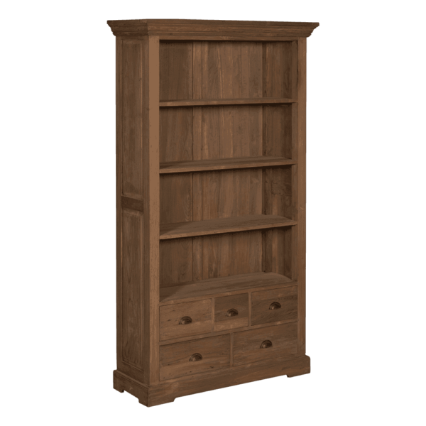 Teak Bologna Boekenkast 111cm