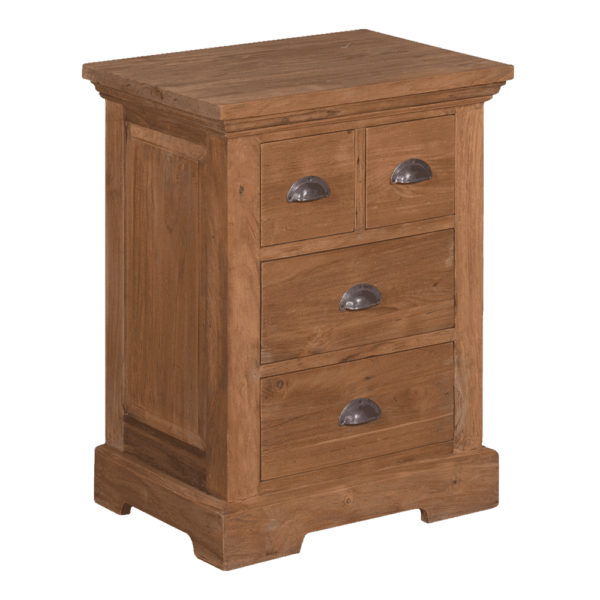 Teak Bologna ladekastje