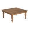 Teak Bologna salontafel vierkant 100cm
