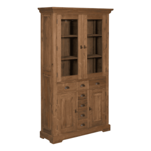 Teak Bologna Vitrinekast 115cm