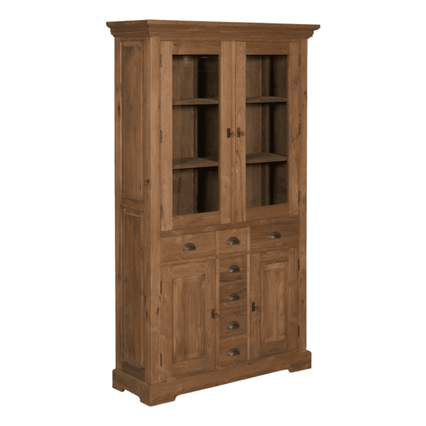 Teak Bologna Vitrinekast 115cm