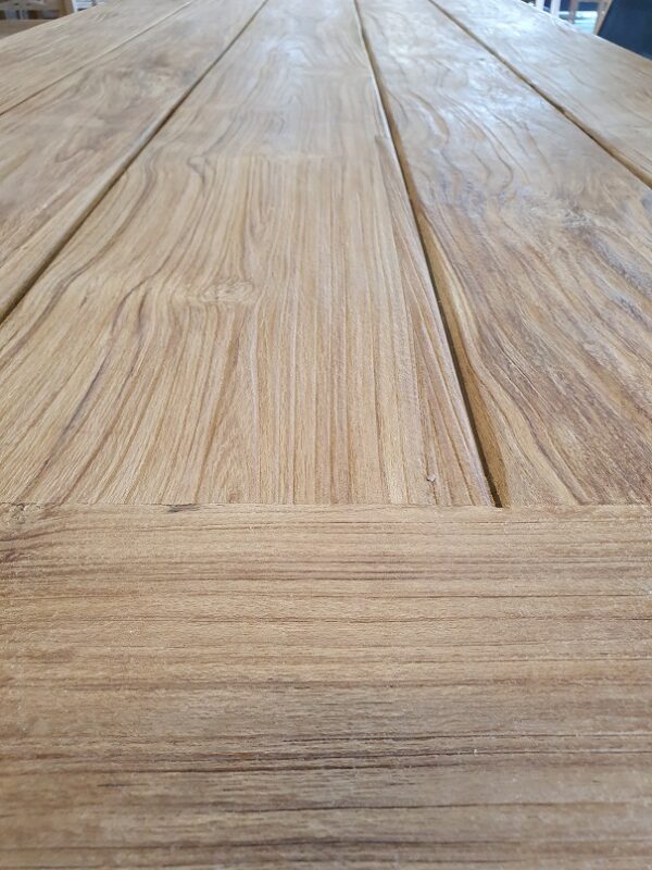 Robuuste Teak Tuintafel Massief 260cm
