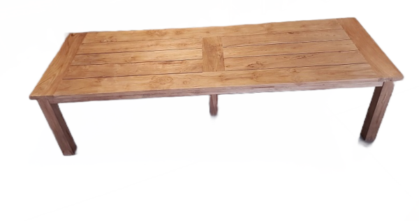 Robuuste Teak Tuintafel Massief 280cm