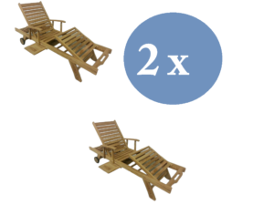 q7w2e9r4t1z.online Ligbed Sunlounger luxe set van 2