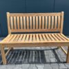 teak tuinbank zonder armleuning