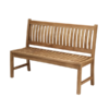 Teak Tuinbank Beaufort 150cm zonder armleuning