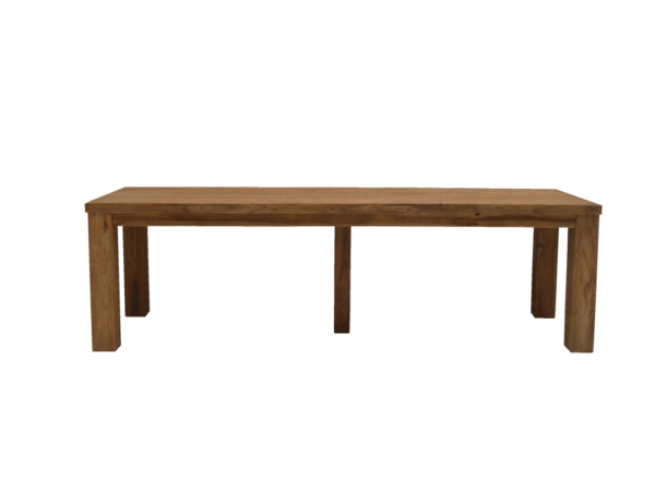 Robuuste Teakhouten Eetkamertafel 300cm Extra Zwaar