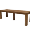 Robuuste Teakhouten Eetkamertafel 300cm Extra Zwaar