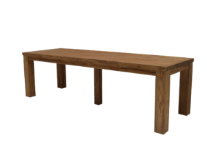 Robuuste Teakhouten Eetkamertafel 300cm Extra Zwaar