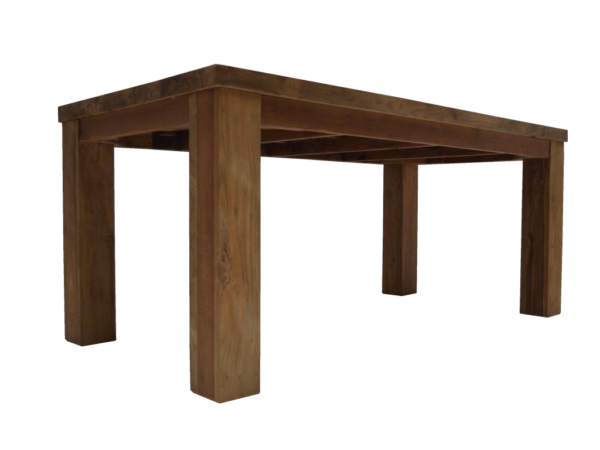 Robuuste Teakhouten Eetkamertafel 240cm Extra Zwaar