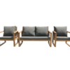 Tahiti Teak Loungefauteuil
