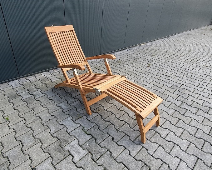 Uitbreiding Teakhouten deckchairs