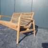 Malakka Teak Loungebank 2 zits