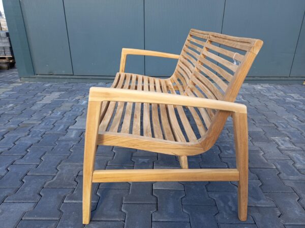 Malakka Teak Loungebank 2 zits