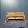 Malakka Teak Loungebank 2 zits